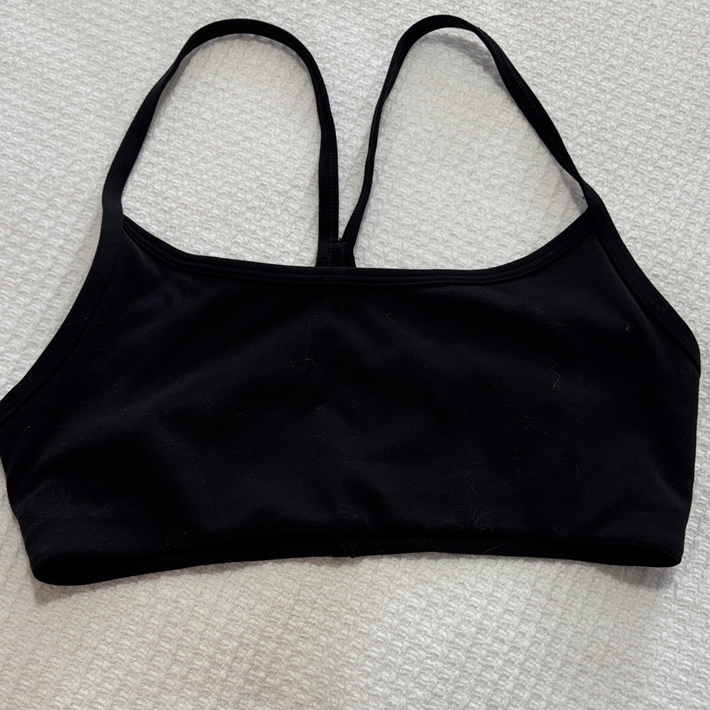 Classic Black Women's Sports Bra